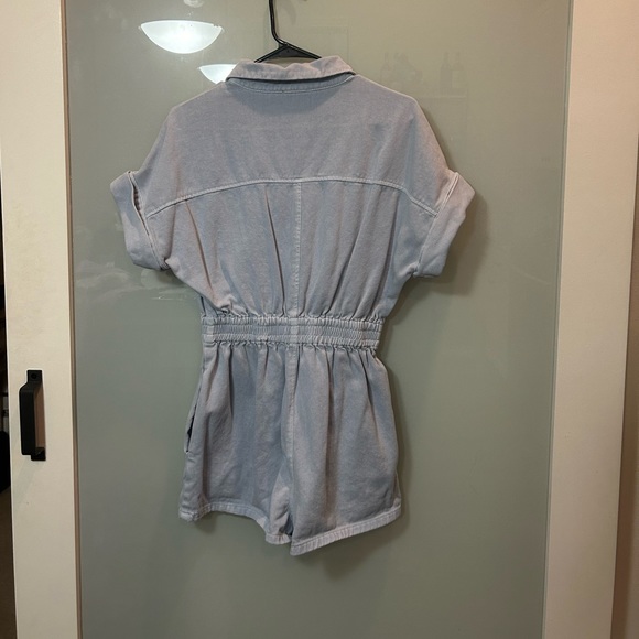 Denim Romper - Picture 4 of 9